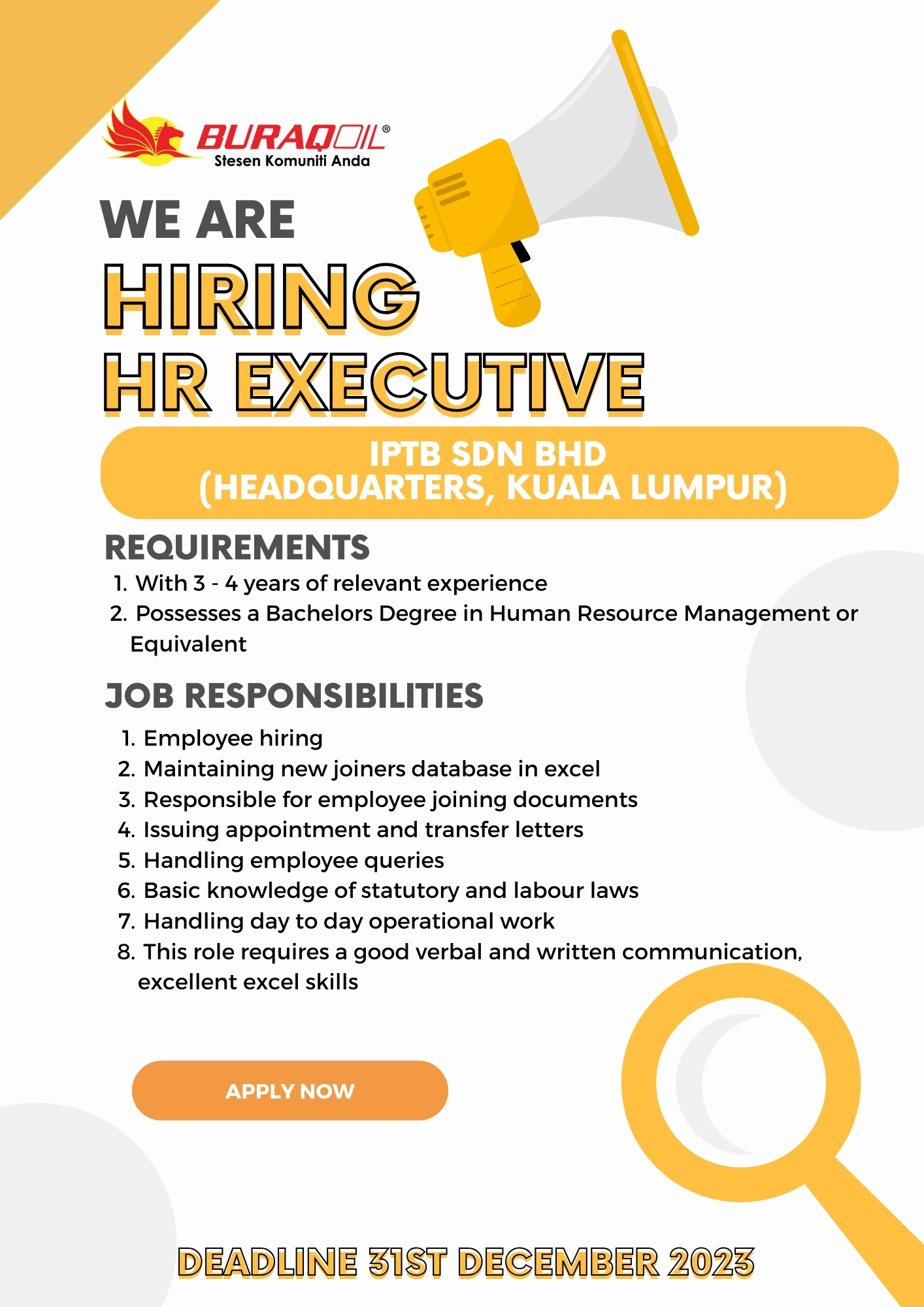 3594i will design a job recruitment poster for HR